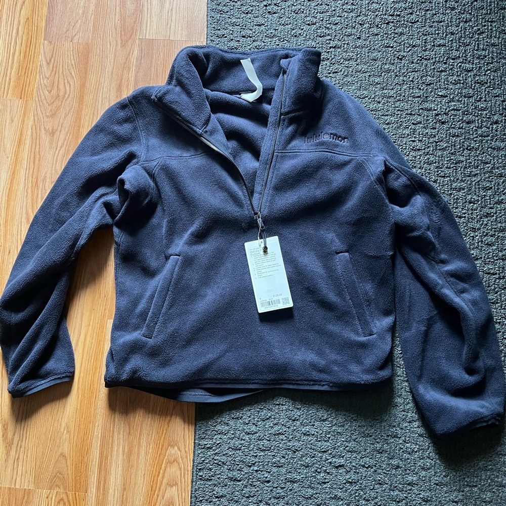 Half-Zip Fleece Jacket in Navy lululemon